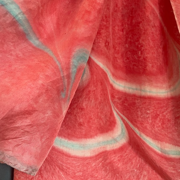 *Free in Bundle* Vintage 100% silk soft scarf shawl wrap Made in Japan HYLA - Picture 3 of 9